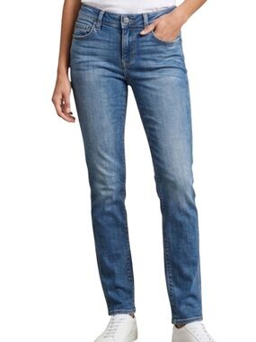 PAIGE Jimmy Jimmy Skinny Tigerlily Blue Low Rise Jeans 25 (29.75” Inseam) Y2K